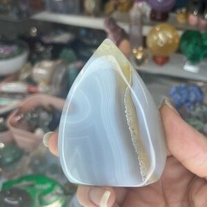 Agate Crystal Teardrop